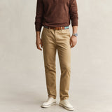 Gant Slim Smart Chinos Khaki