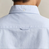 GANT Slim Stretch Oxford Shirt In Light Blue