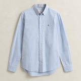 GANT Slim Stretch Oxford Shirt In Light Blue
