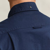 GANT Slim Stretch Oxford Shirt In Marine