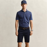 GANT Sport Chino Shorts Slim Fit In Evening Blue