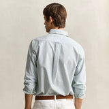 GANT Stripe Shirt Classic Oxford In Faded Olive