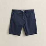 GANT Sunfaded Chino Shorts Regular Fit In Evening Blue