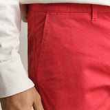 GANT Sunfaded Chino Shorts In Rose Red