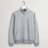 GANT Original Full-Zip Cardigan Grey Melange