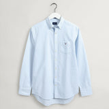 GANT Regular Fit Banker Oxford Shirt Capri Blue