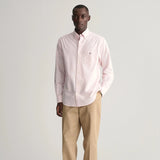 GANT Regular Fit Oxford Shirt In Light Pink
