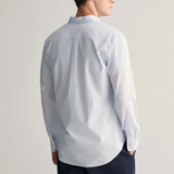 Gant Regular Fit Gingham Poplin Shirt in Light Blue