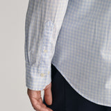 Gant Regular Fit Gingham Poplin Shirt in Light Blue