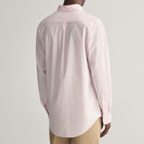GANT Regular Fit Gingham Poplin Shirt in Light Pink