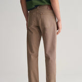 GANT Regular Fit Desert Jeans In Desert Brown