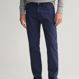 GANT Regular Fit Desert Jeans In Marine Blue