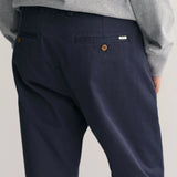 GANT Regular Fit Twill Chinos in Marine