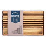 Gentlemen's Hardware Wooden Desk Organiser