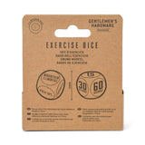 Gentlemen's Hardware Exercise Dice