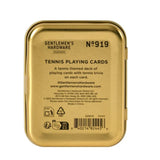 Gentlemen's Hardware Tennis Themed Playing Cards