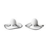 Georg Jensen Cobra Egg Cup 2 Stainless Steel Mirror