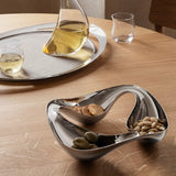 Georg Jensen Cobra Snack Bowl Stainless Steel Mirror
