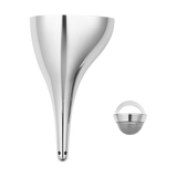 Georg Jensen Sky Wine Aerating Funnel With Filter Stainless Steel Mirror