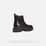 Geox Iridea Woman's Chelsea Boots in Black