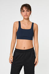 Girlfriend Collective Tommy Bra Midnight