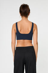 Girlfriend Collective Tommy Bra Midnight
