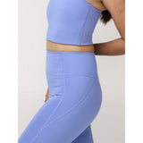 Girlfriend Collective Ultra High Rise Leggings In Periwinkle