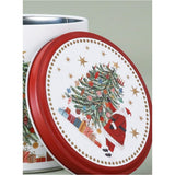 Gisela Graham Nostalgia Santa & Tree Chocolate Tin