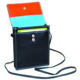 Golunski Carribean Travel Cross Body Bag In Black Tropical