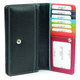 Golunski Ladies Large Wallet Purse In Black