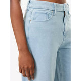 Good American Good Skate Jeanius Crop-Leg Cotton Jersey Trousers