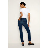 Good American Straight Leg Jeans In Indigo