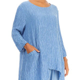 Grizas Crinkle Asymmetric Crinkle Blue