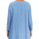 Grizas Crinkle Asymmetric Crinkle Blue