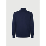 Hackett Cotton Silk Half in Navy Blue