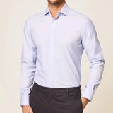 Hackett Essential Texture Shirt Sky Blue