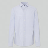 Hackett Oxford Check Shirt in White/Blue