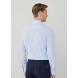 Hackett Slim Fit Essential Bengal Stripe Shirt in Sky Blue