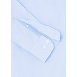 Hackett Slim Fit Essential Bengal Stripe Shirt in Sky Blue