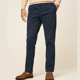 Hackett Texture Chino Shirt Navy Blazer