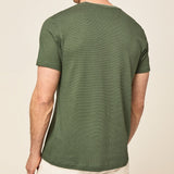 Hackett Textured Knit Tee Sage