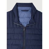 Hackett Ultra Light Weight Gilet in Navy Blazer