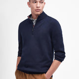 Hackett Classic Fit Jacquard Sweatshirt in Navy