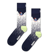 Happy Socks Snowy Night Socks In Navy