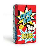 Happy Socks Super Dad Socks Gift Set, 3Pk