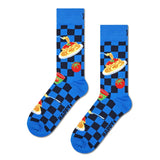 Happy Socks Dinner Socks In Blue