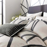 Harlequin Sumi Cushion 40cm x 60cm in Charcoal