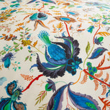 Harlequin x Sophie Robinson Wonderland Floral Cover Set Size Single Lapis