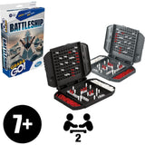 Hasbro Battleship Grab and Go Game Portable Game for 2 Players Travel Game for Kids