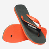 Havaianas Dual In Green Orange